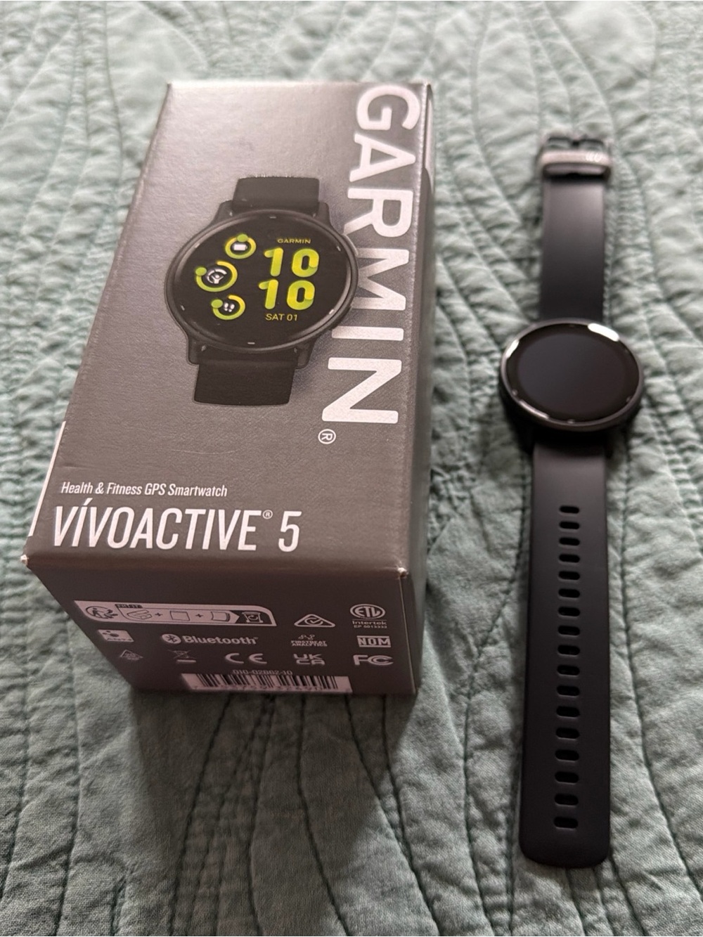 GARMIN Vivoactive 5 GPS Smartwatch — Black